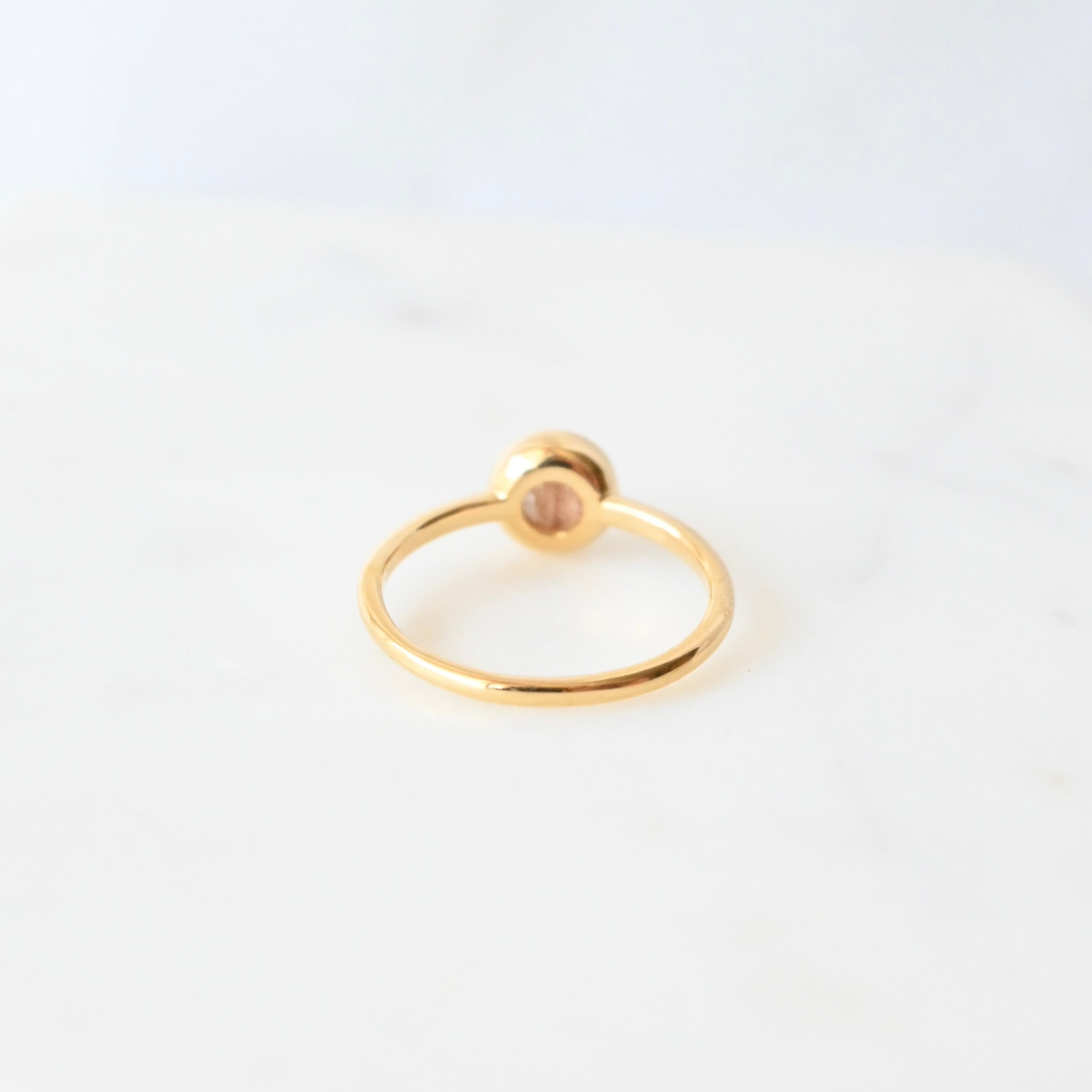 【K10イエローゴールド】Muni-Ring