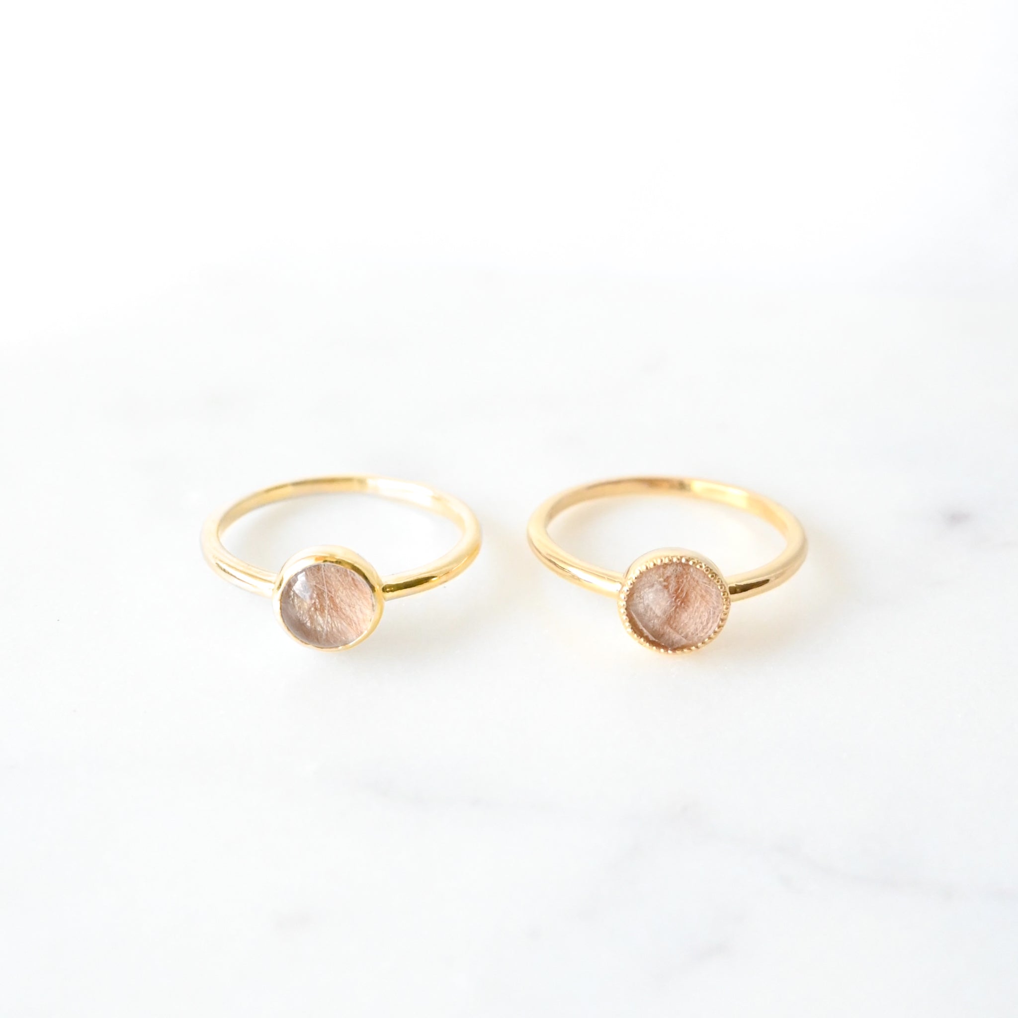 【K10イエローゴールド】Muni-Ring